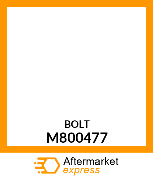 BOLT 12 M800477