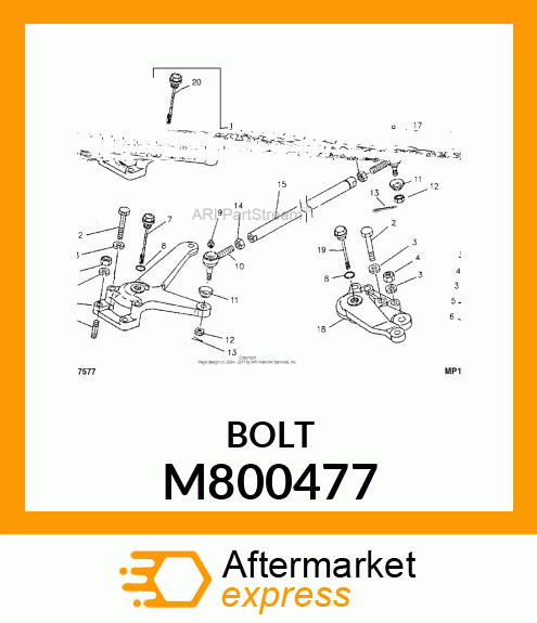 BOLT 12 M800477