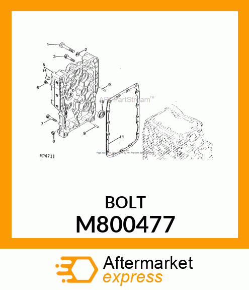 BOLT 12 M800477