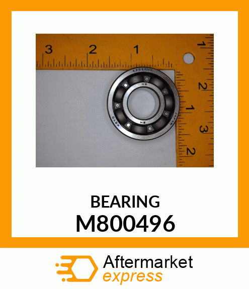 BALL BEARING, BALL BEARING #TMB203 M800496