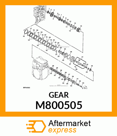 Splined Collar M800505