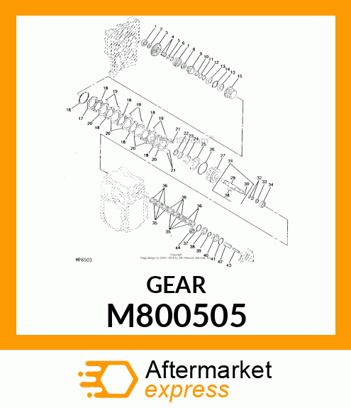 Splined Collar M800505