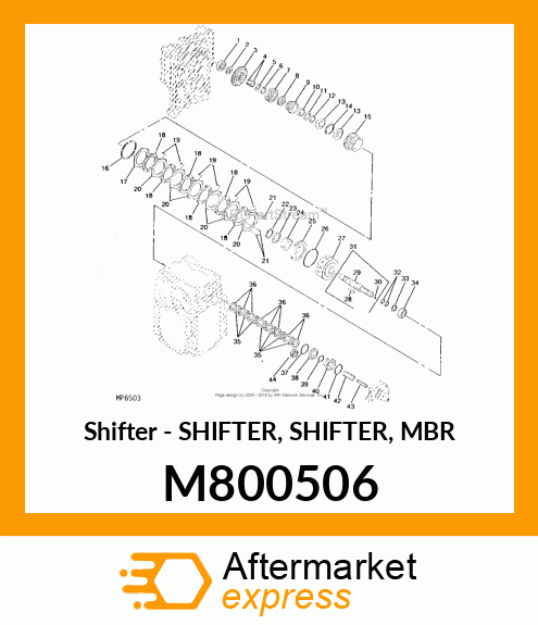 Shifter M800506