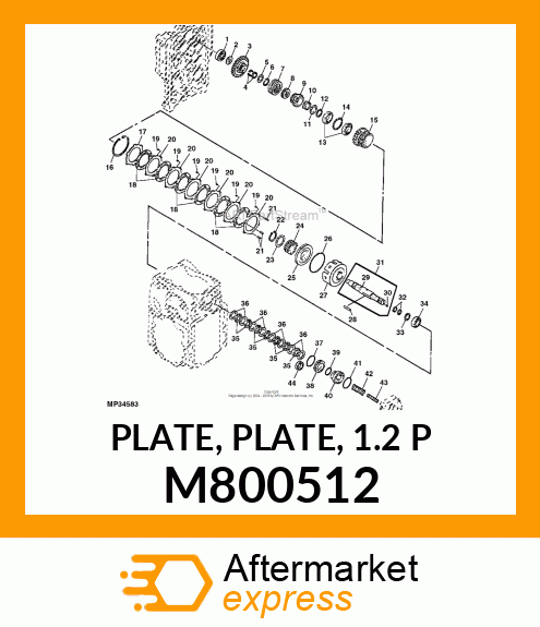 PLATE, PLATE, 1.2 P M800512