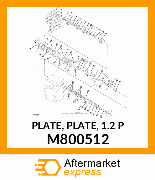 PLATE, PLATE, 1.2 P M800512