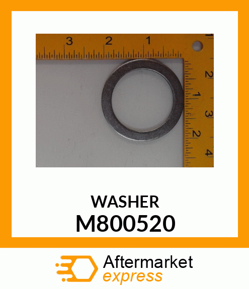 WASHER, WASHER 40 M800520