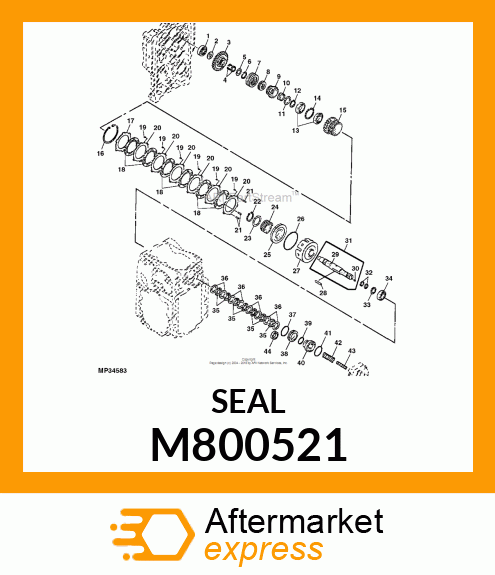 SEAL, SEAL, RING 21 M800521