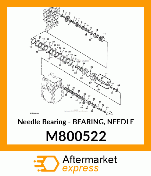 Bearing Needle M800522