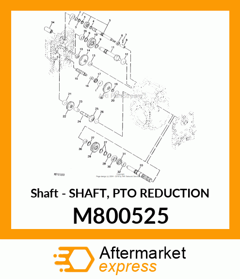 Shaft M800525