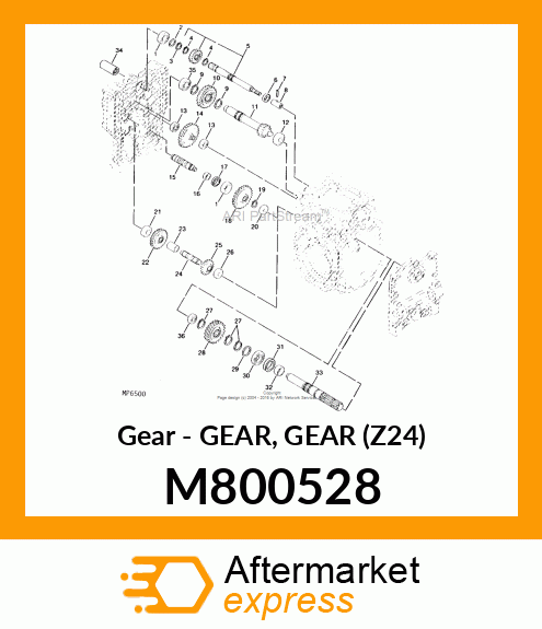 Gear M800528