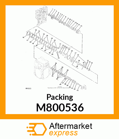 Packing M800536