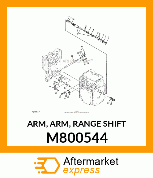 ARM, ARM, RANGE SHIFT M800544