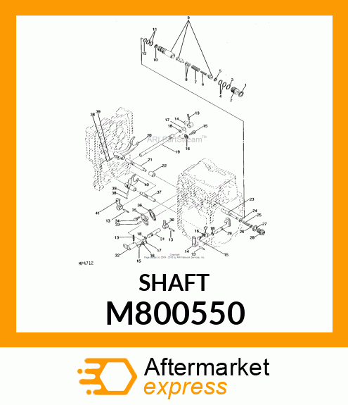 Shaft M800550