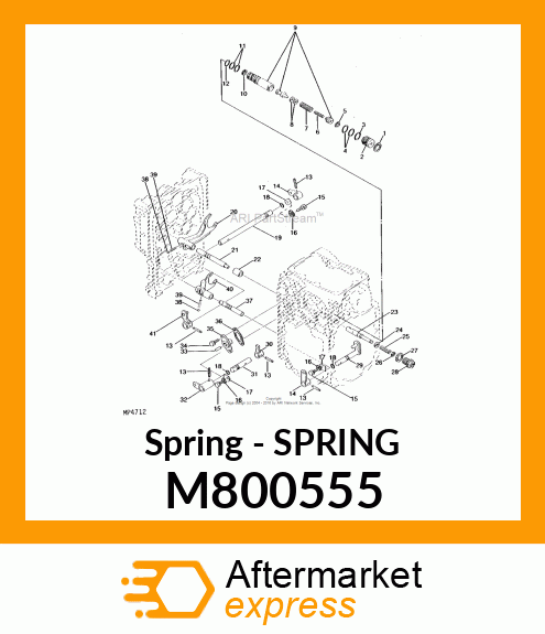 Spring M800555