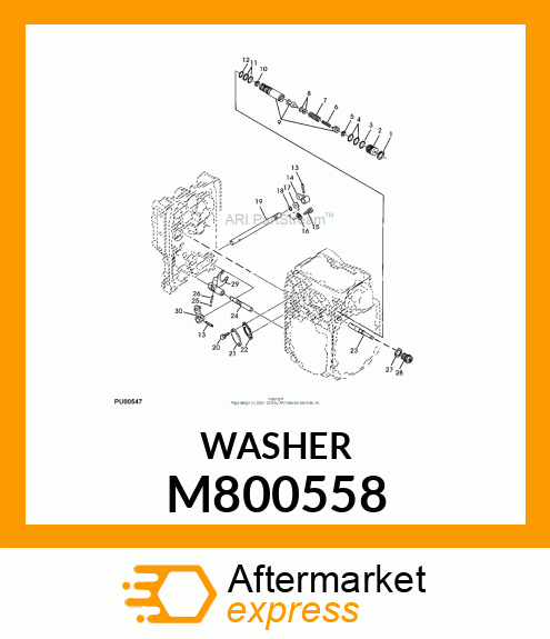 GASKET, GASKET 22 M800558