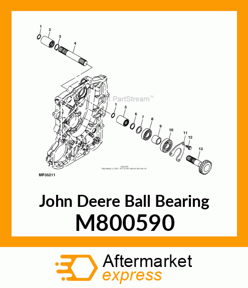 BALL BEARING, BALL BEARING, 6305R S M800590