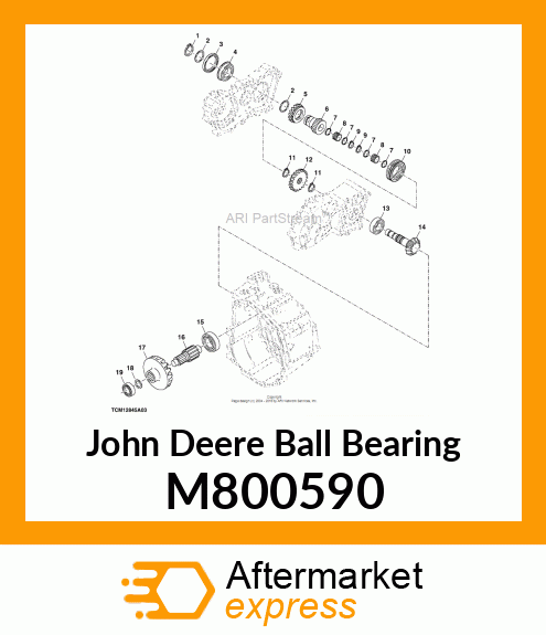 BALL BEARING, BALL BEARING, 6305R S M800590