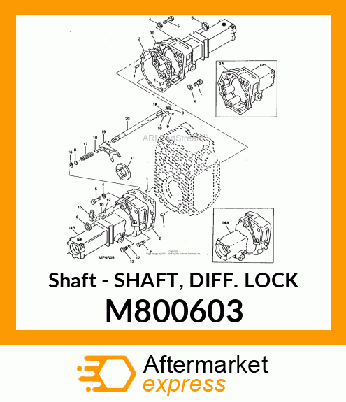 Shaft M800603