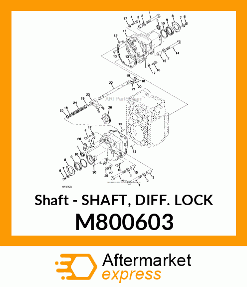 Shaft M800603