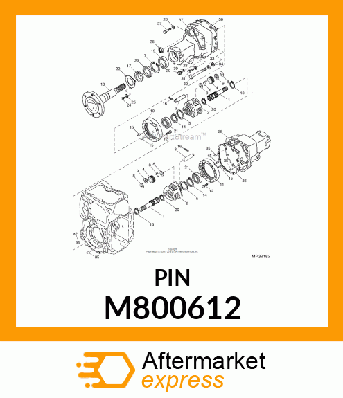 NEEDLE ROLLER, NEEDLE BEARING,3MMDI M800612