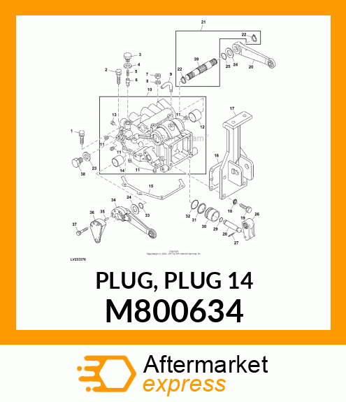 PLUG, PLUG 14 M800634