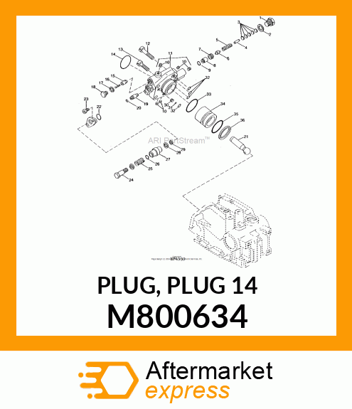 PLUG, PLUG 14 M800634