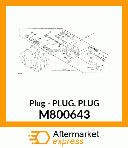 Plug M800643