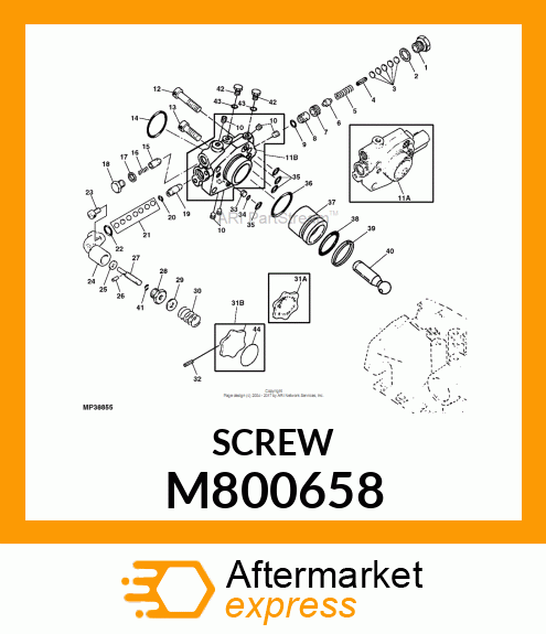 BOLT, BOLT 8 M800658