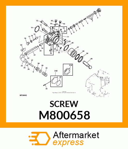 BOLT, BOLT 8 M800658