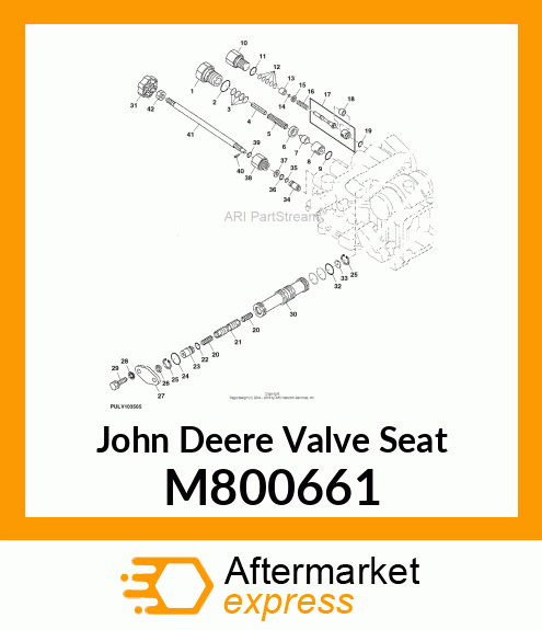 VALVE SEAT, SEAT, SAFETY VALVE M800661