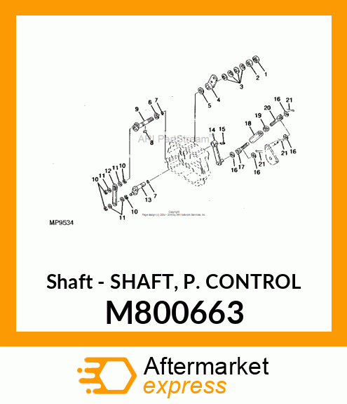 Shaft M800663