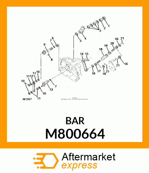 Bar M800664