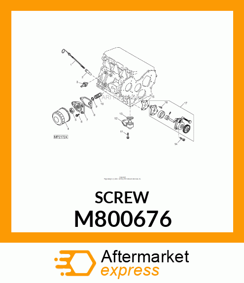 BOLT, BOLT 6 M800676