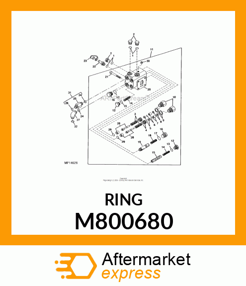 PACKING, PACKING 1B PI8 M800680