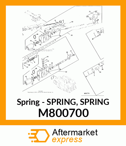Spring M800700