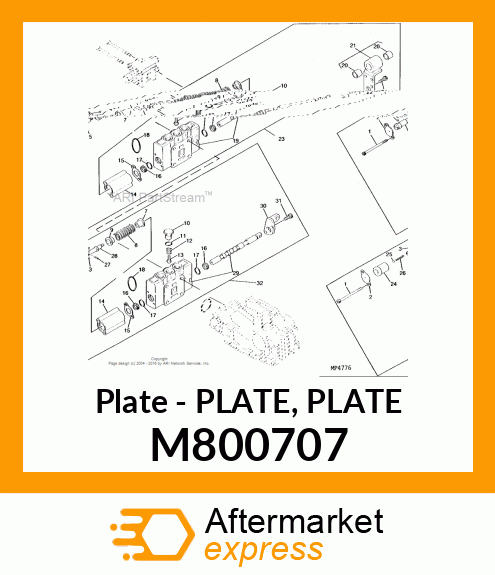 Plate M800707