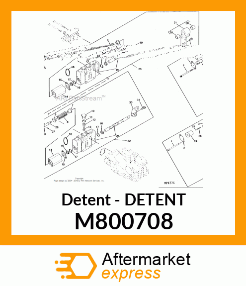 Detent M800708