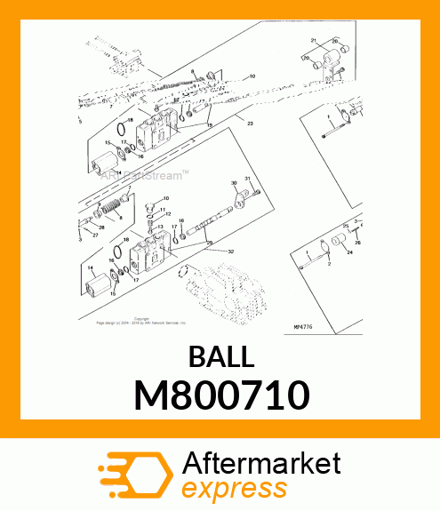 BALL 5/32 M800710