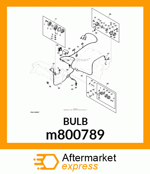BULB /PARTS/ m800789