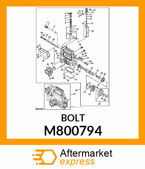 BOLT M800794