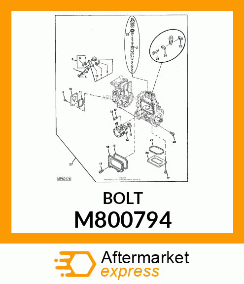 BOLT M800794