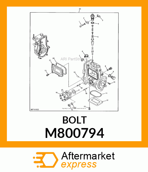 BOLT M800794