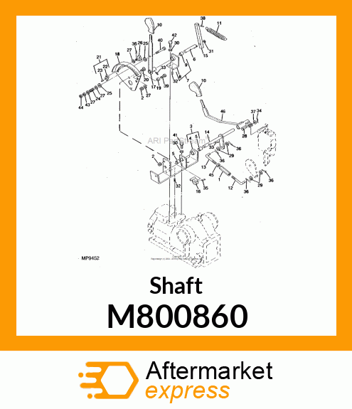 Shaft M800860