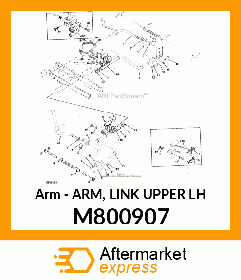 Arm - ARM, LINK UPPER LH M800907