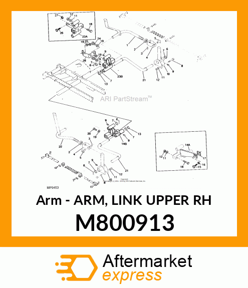 Arm - ARM, LINK UPPER RH M800913