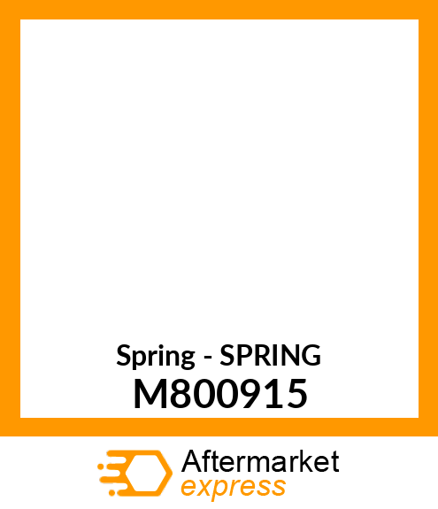 Spring - SPRING M800915