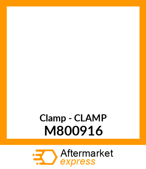 Clamp - CLAMP M800916