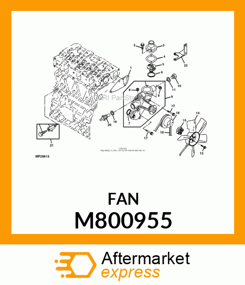 FAN M800955