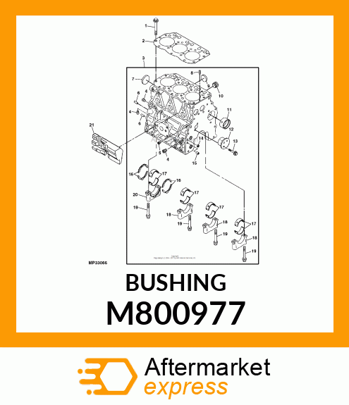 BUSH, CAMSHAFT M800977