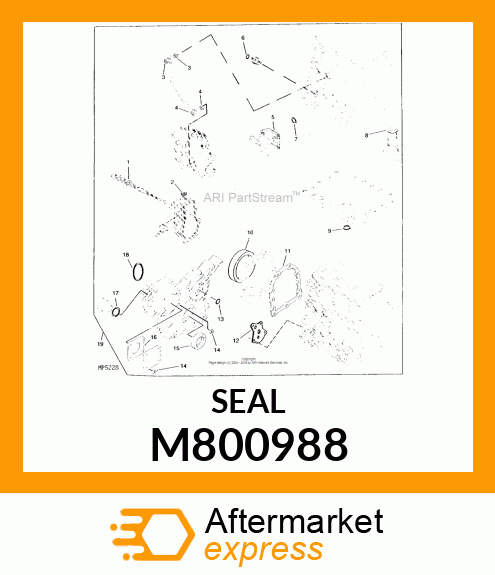 OIL SEAL M800988